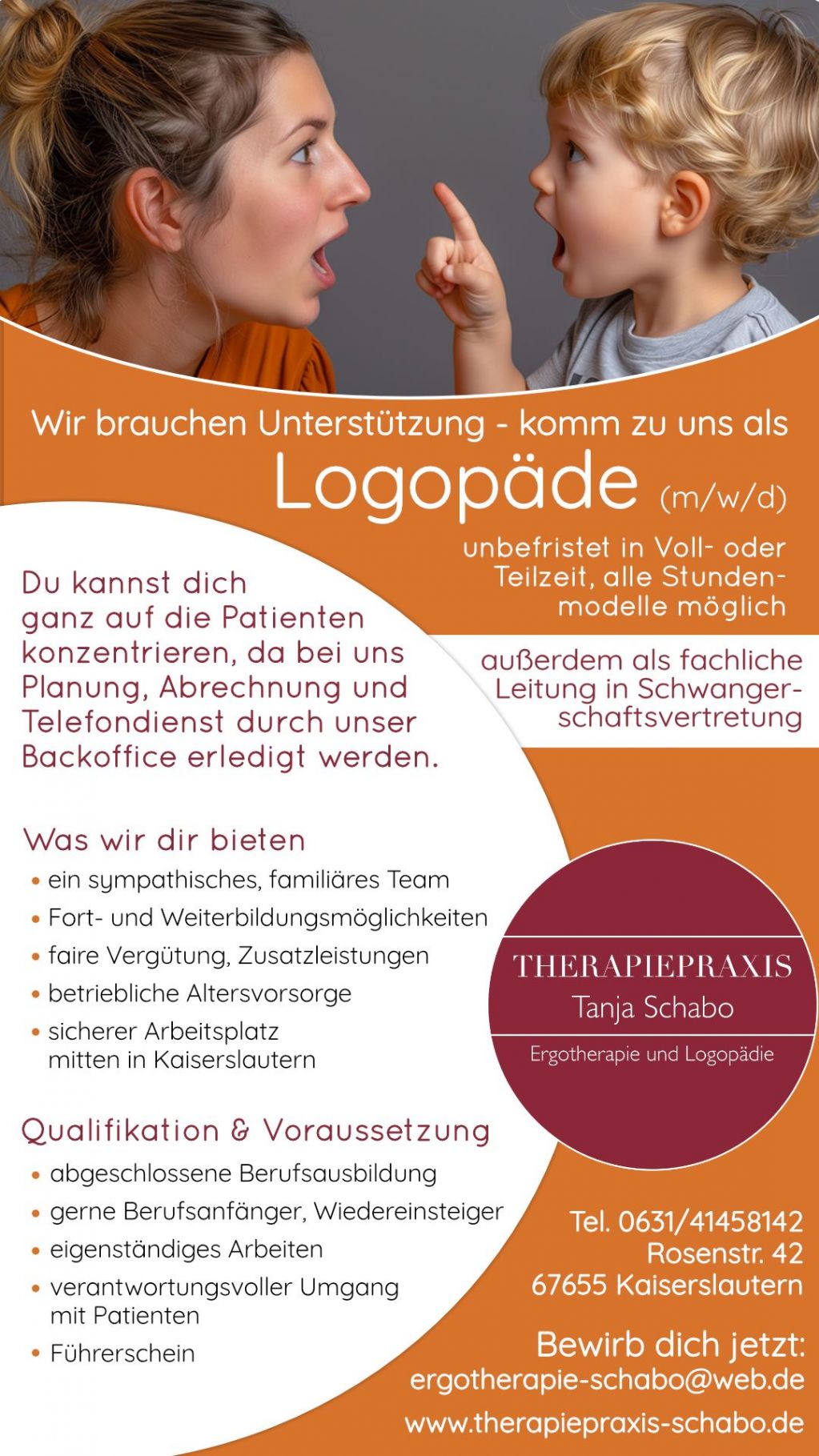 Stellenangebot Logopäde
